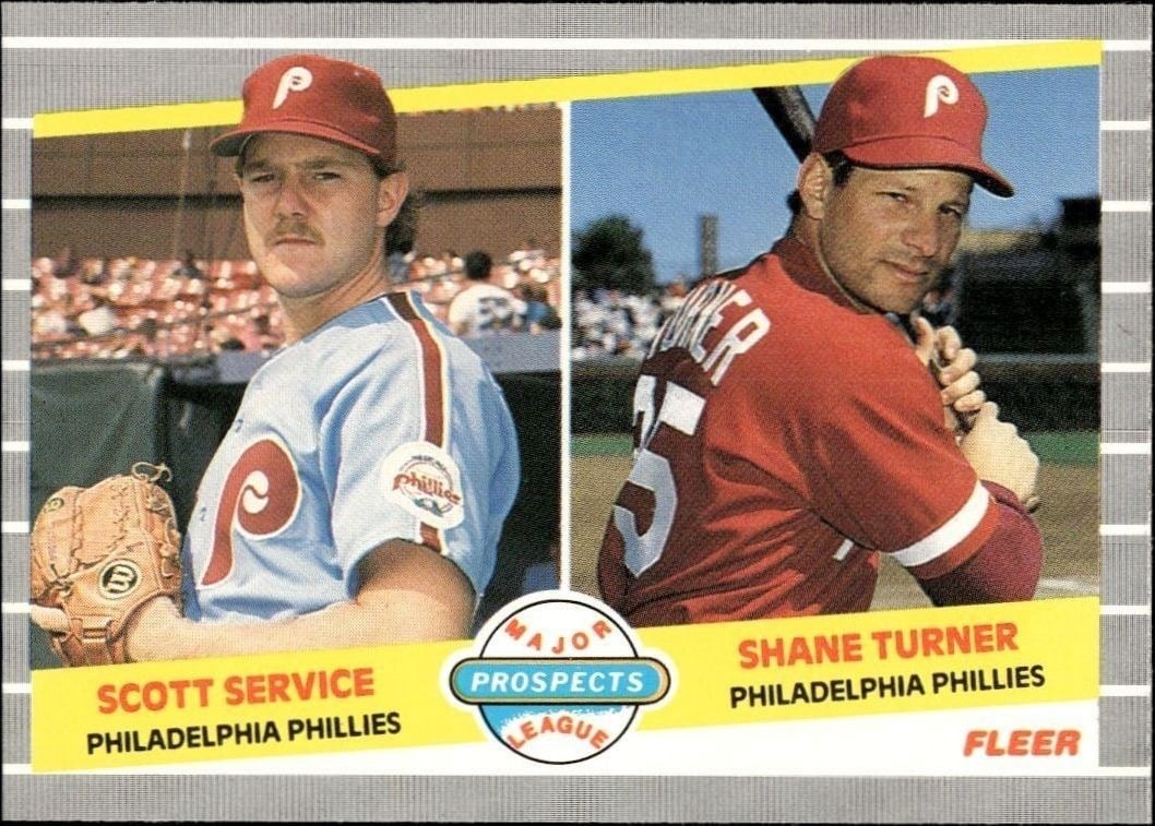 1989 Fleer Scott Service, Shane Turner #653 trading card