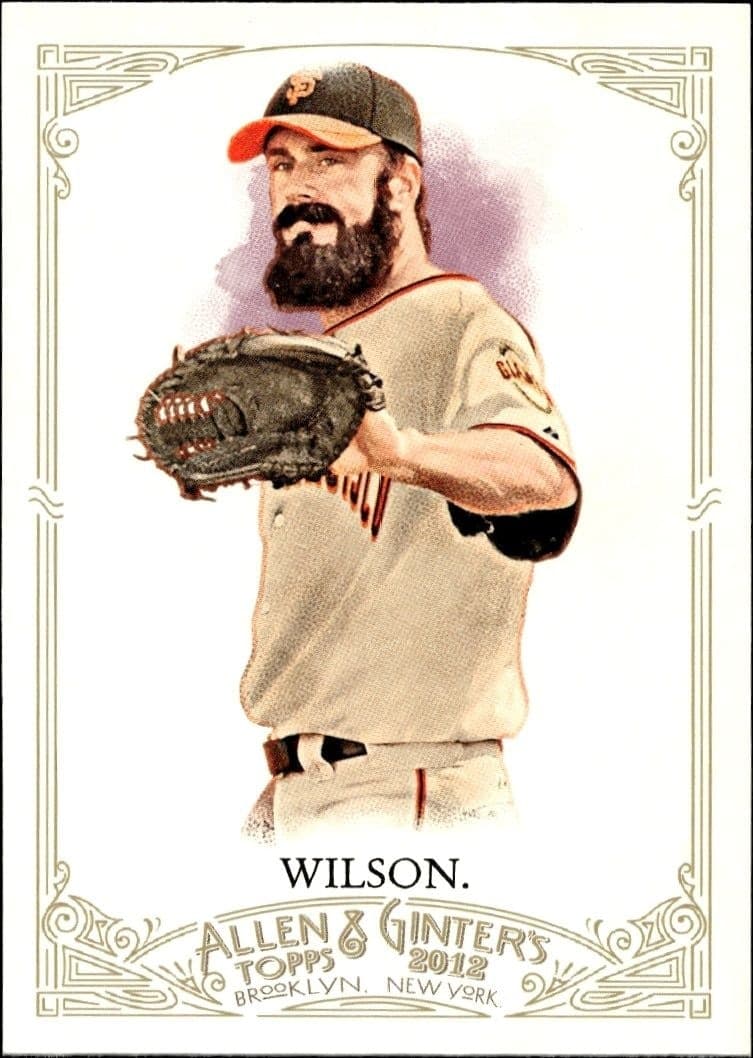 2012 Topps Allen & Ginter Brian Wilson #217 trading card