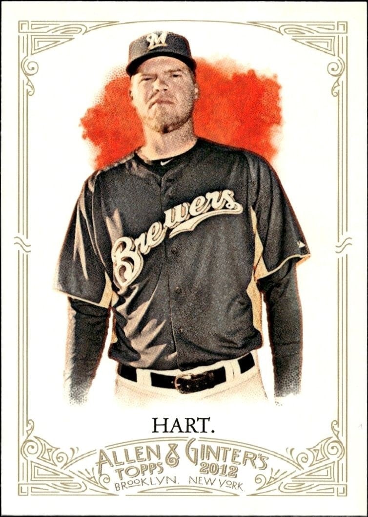 2012 Topps Allen & Ginter Corey Hart #216 trading card