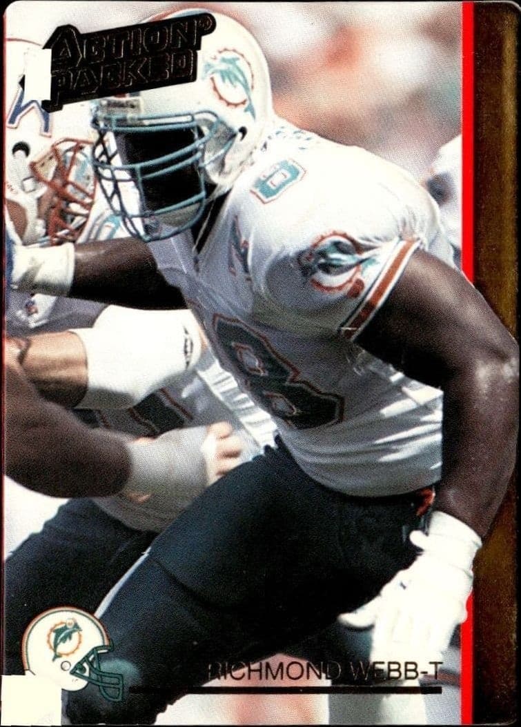 1992 Action-Packed Richmond Webb #147 trading card