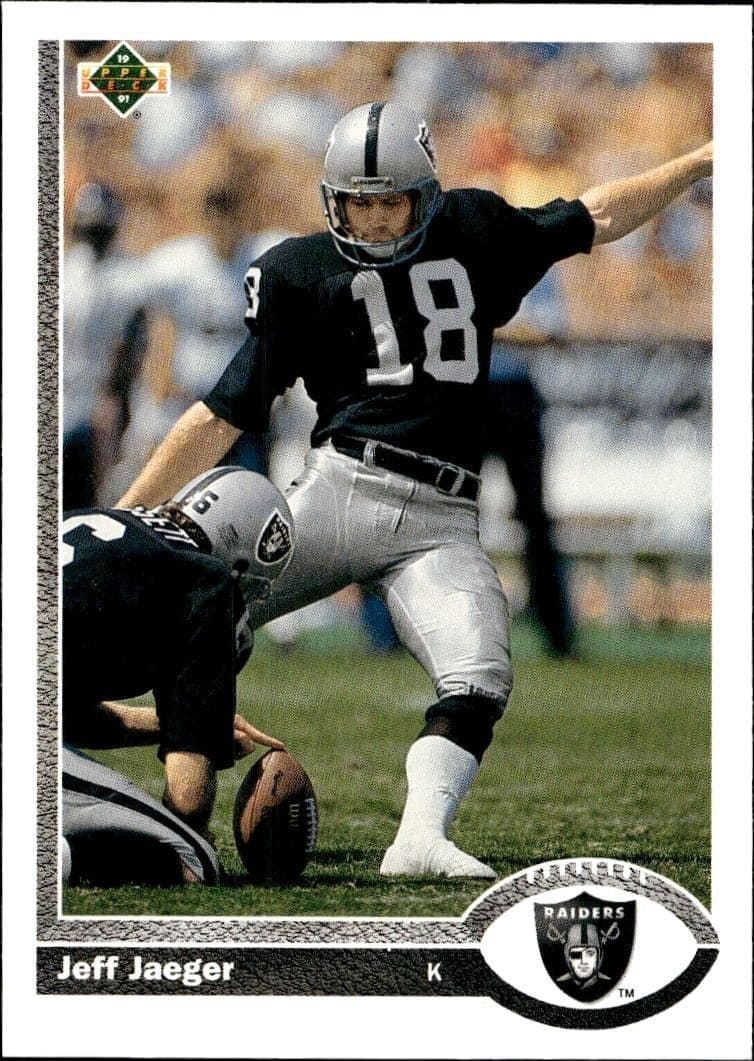 1991 Upper-Deck Jeff Jaeger #563 trading card
