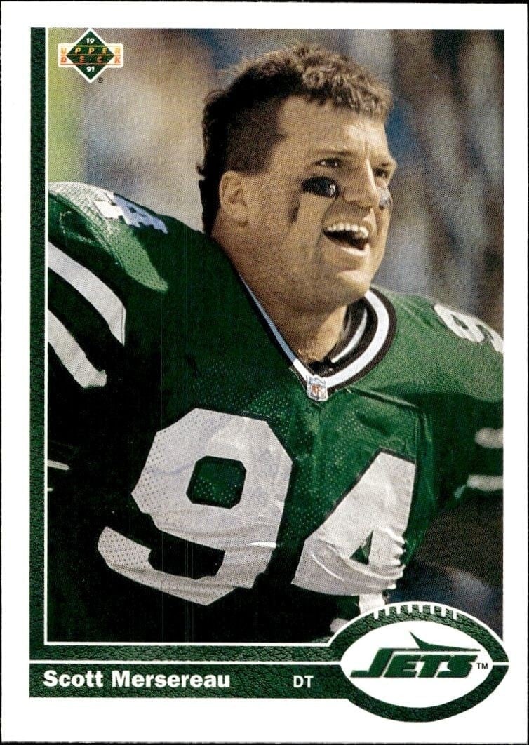 1991 Upper-Deck Scott Mersereau #559 trading card