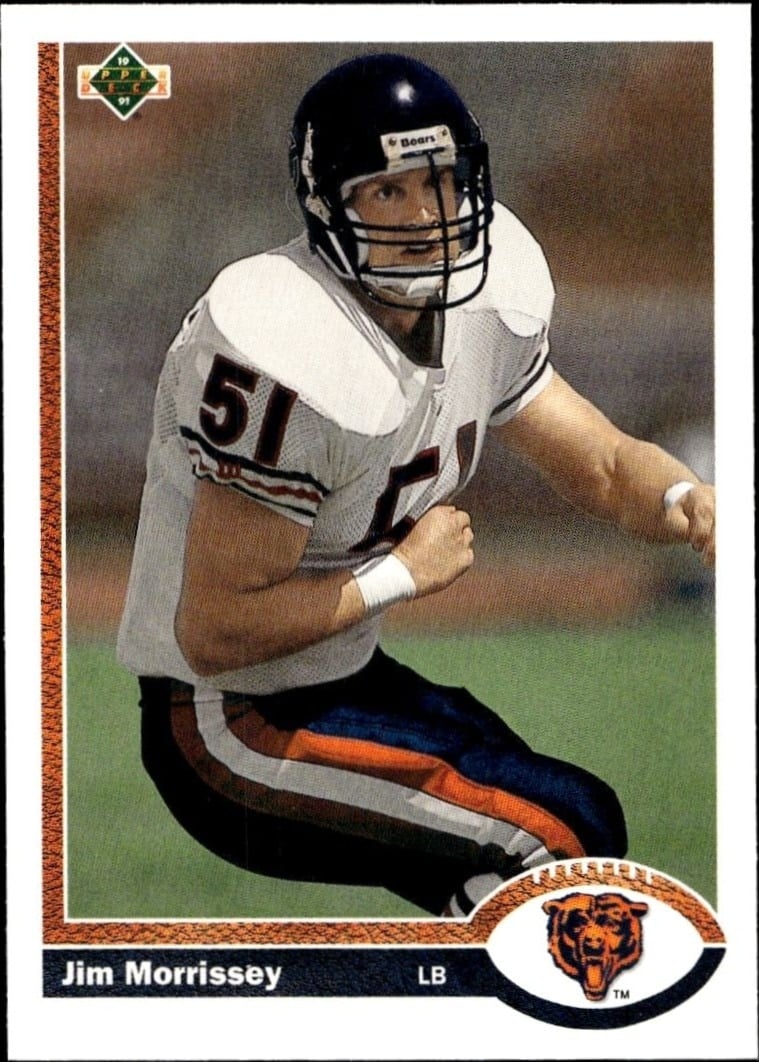 1991 Upper-Deck Jim Morrissey #547 trading card