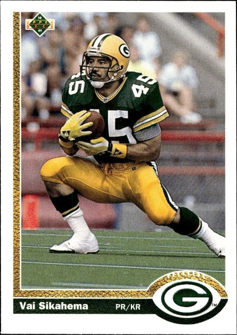 1991 Upper-Deck Vai Sikahema #540 trading card