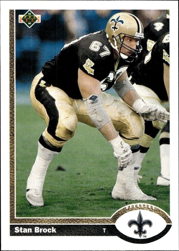 1991 Upper-Deck Stan Brock #532 trading card