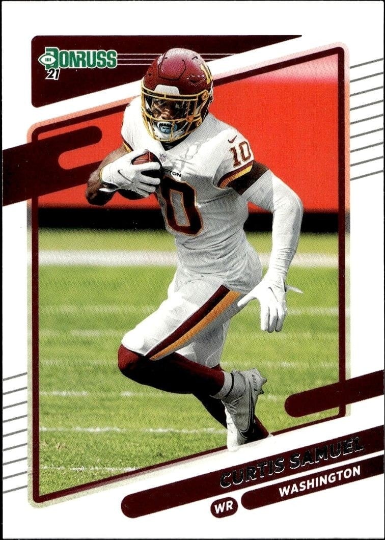 2021 Donruss Curtis Samuel #223 trading card