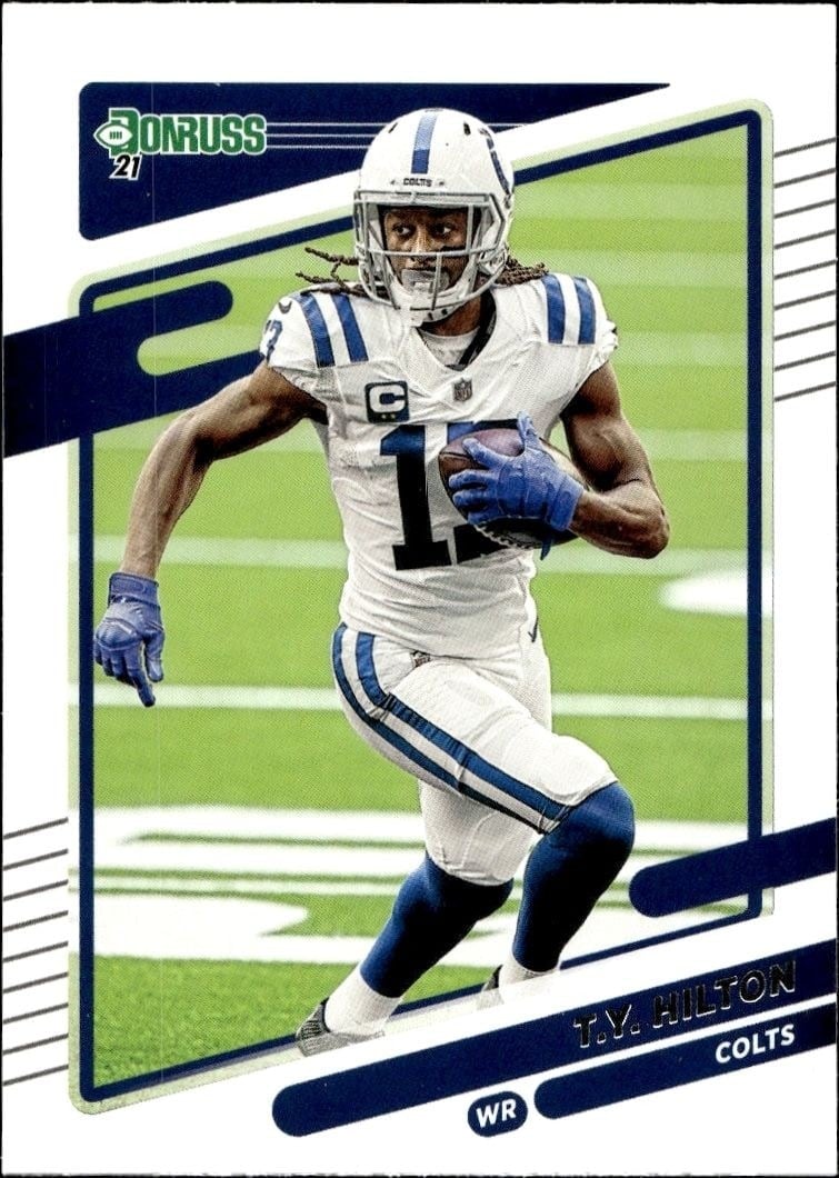 2021 Donruss T.Y. Hilton #152 trading card