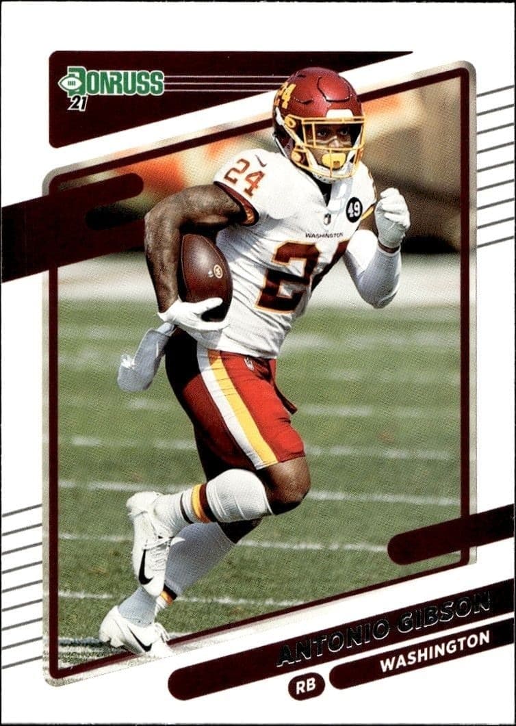 2021 Donruss Antonio Gibson #7 trading card