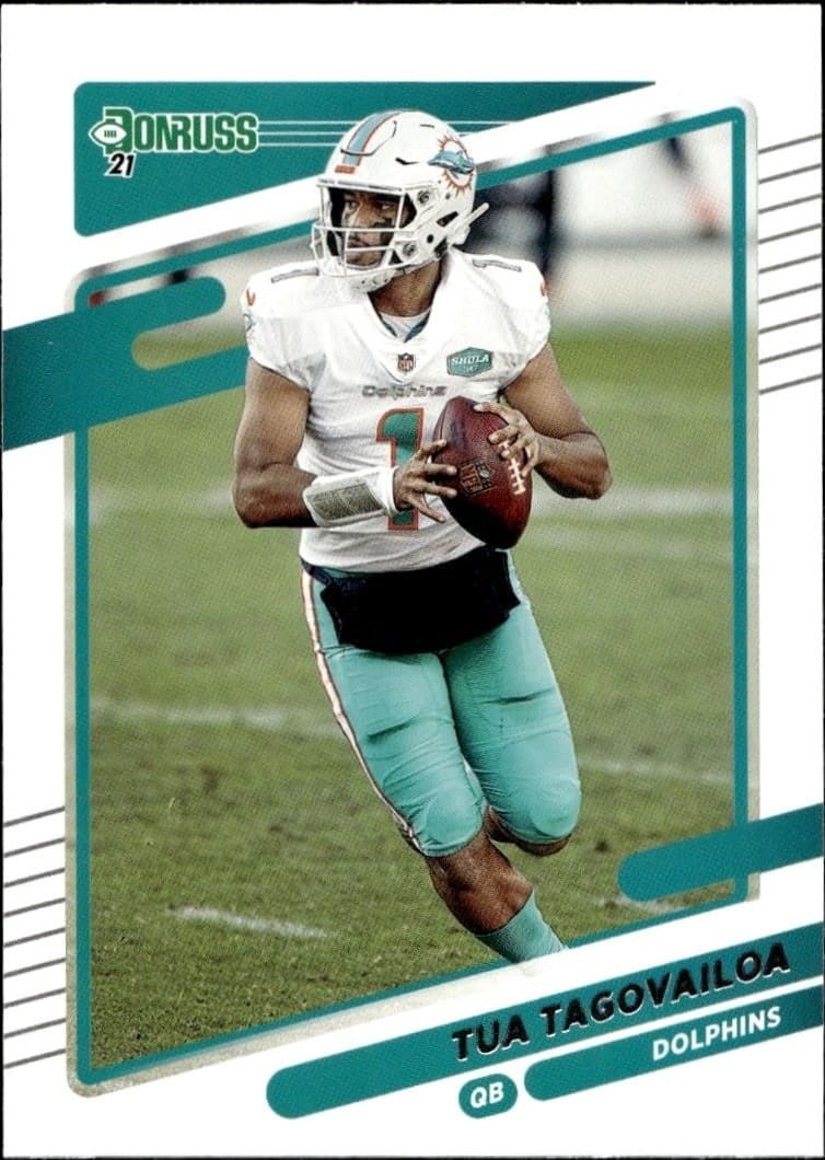 2021 Donruss Tua Tagovailoa #61 trading card