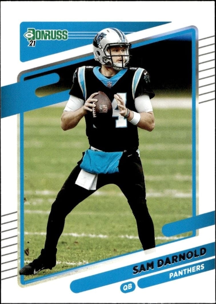 2021 Donruss Sam Darnold #37 trading card