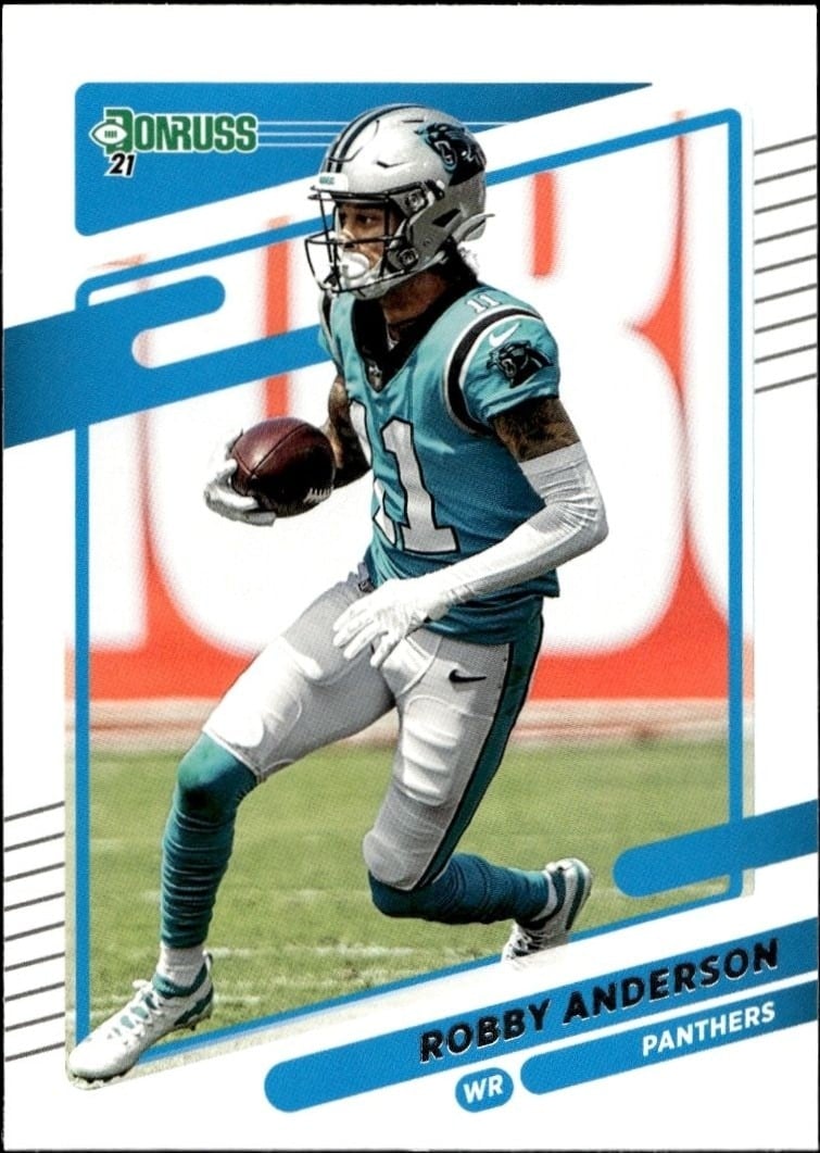 2021 Donruss Robby Anderson #222 trading card