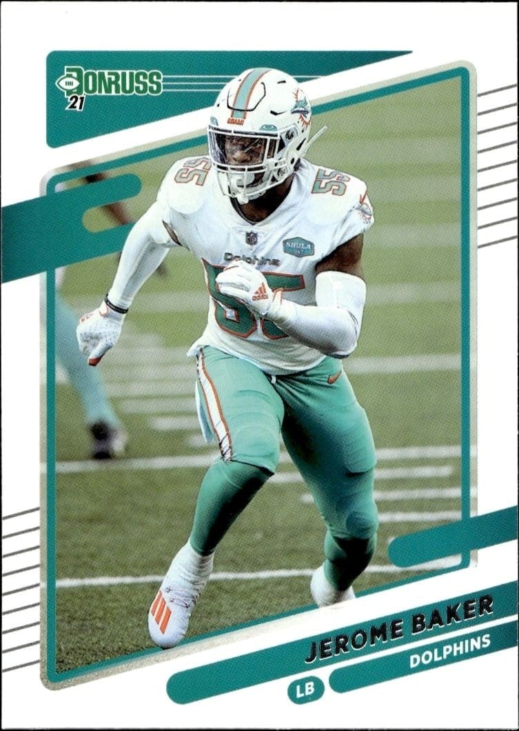 2021 Donruss Jerome Baker #67 trading card