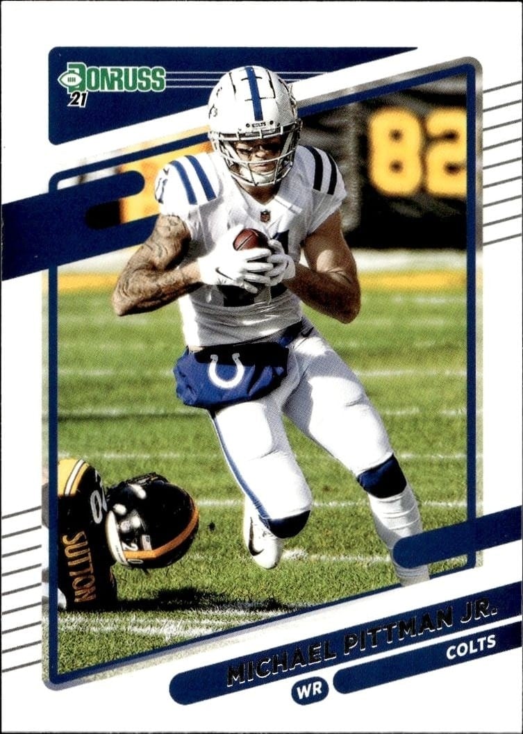 2021 Donruss Michael Pittman Jr. #151 trading card