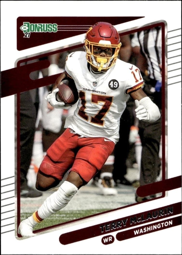 2021 Donruss Terry McLaurin #6 trading card