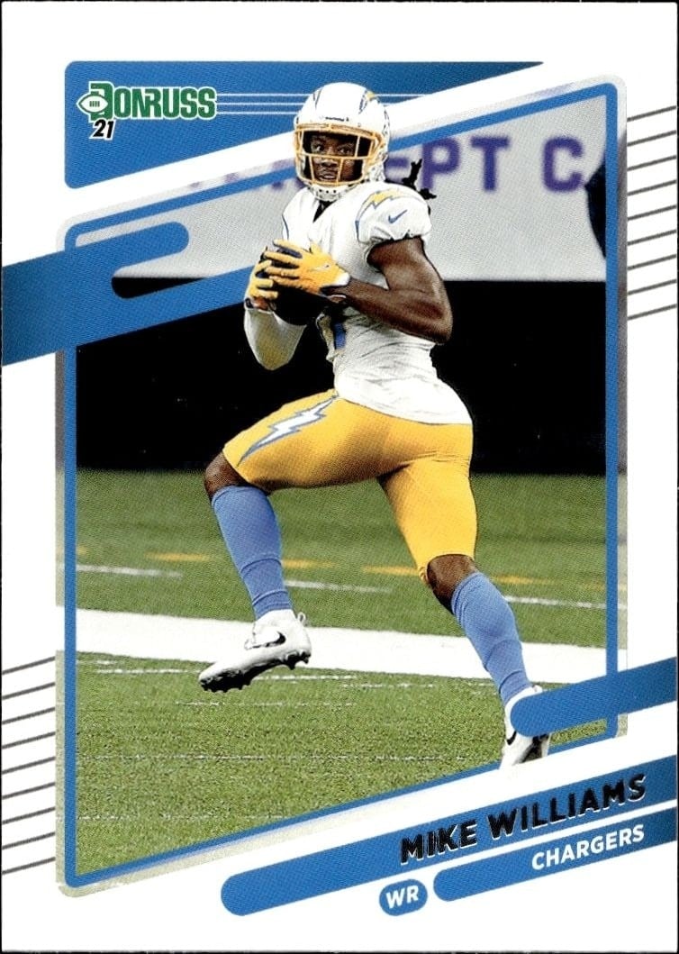 2021 Donruss Mike Williams #76 trading card
