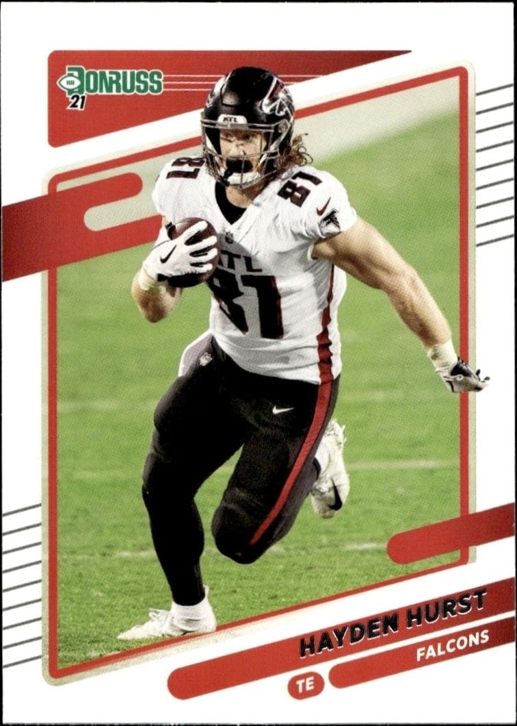 2021 Donruss Hayden Hurst #235 trading card