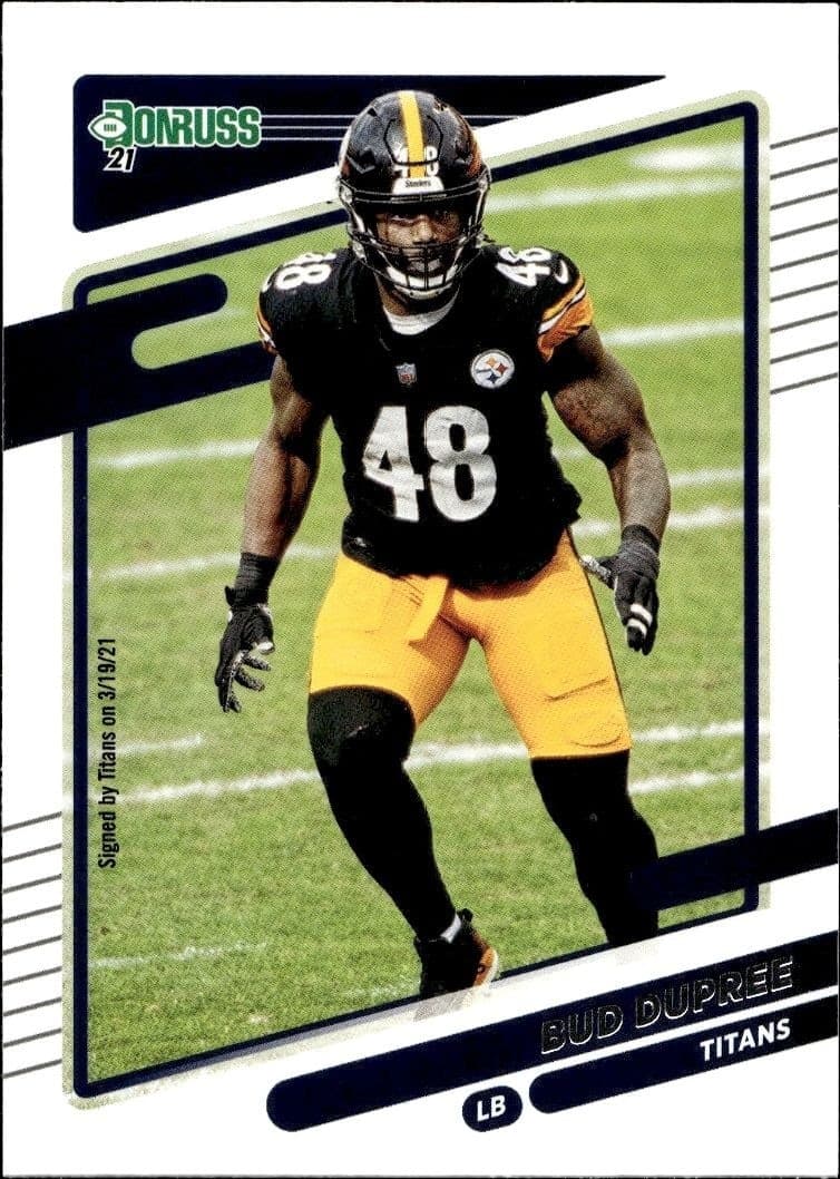 2021 Donruss Bud Dupree #17 trading card