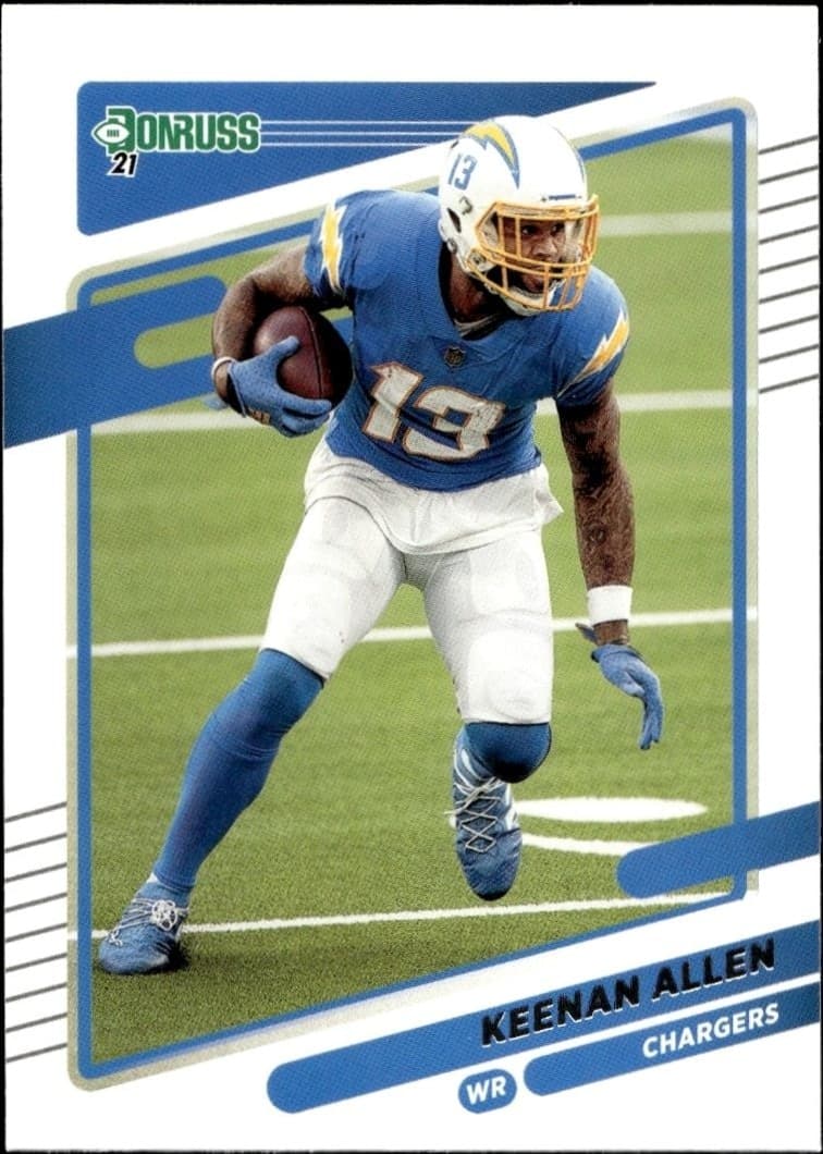 2021 Donruss Keenan Allen #73 trading card
