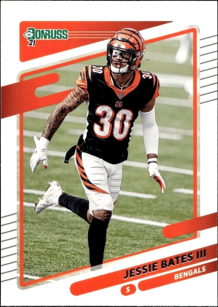 2021 Donruss Jessie Bates #217 trading card