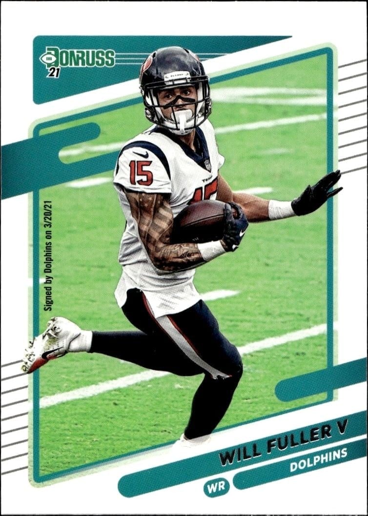 2021 Donruss Will Fuller V #167 trading card