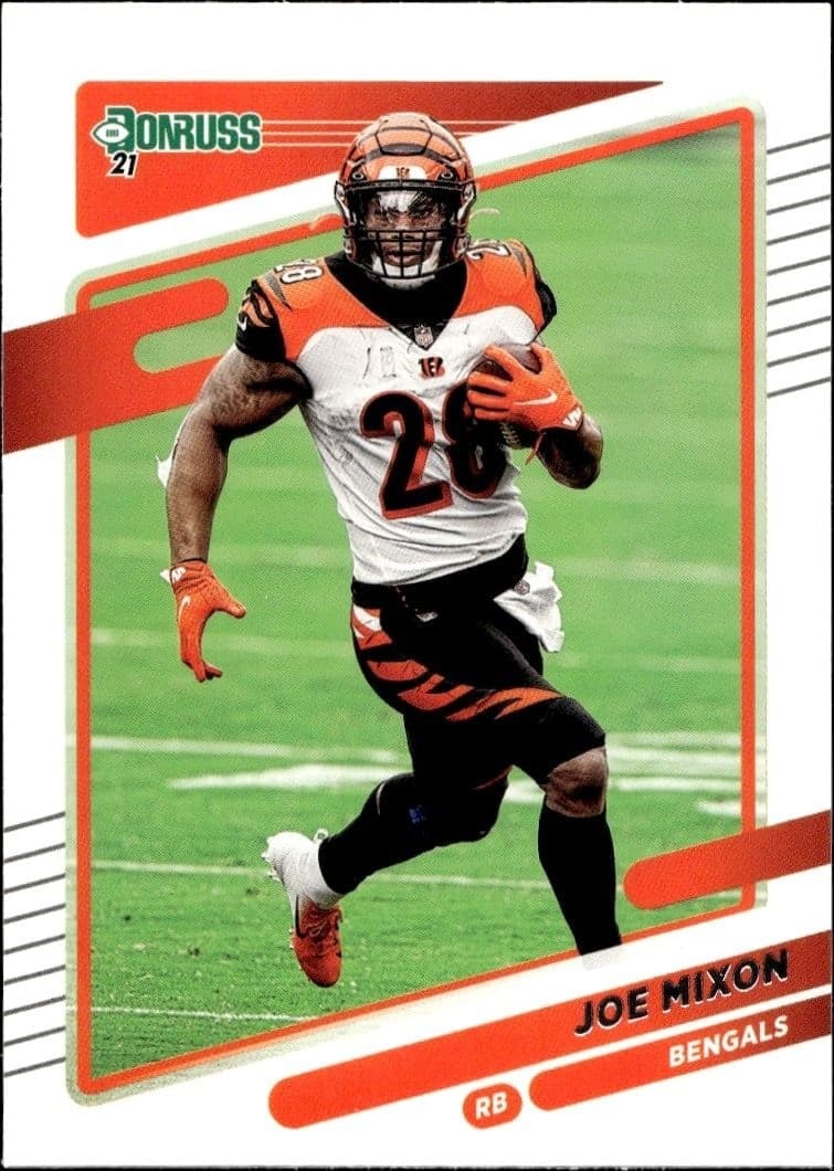 2021 Donruss Joe Mixon #212 trading card
