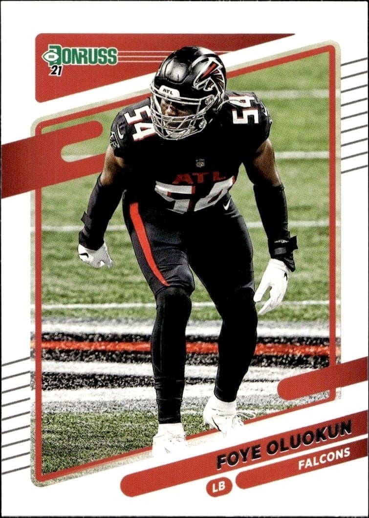 2021 Donruss Foye Oluokun #236 trading card