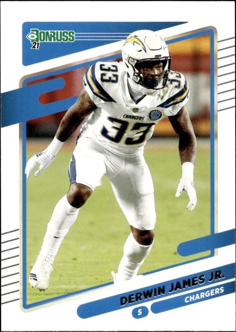 2021 Donruss Derwin James Jr. #74 trading card