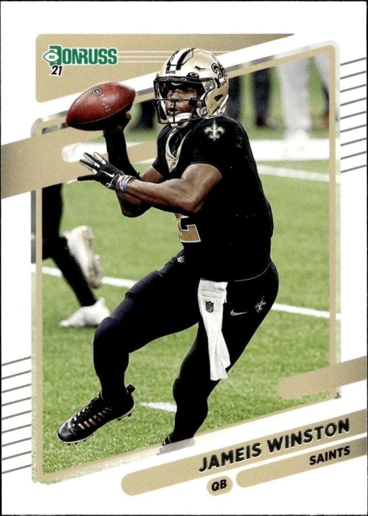 2021 Donruss Jameis Winston #4 trading card