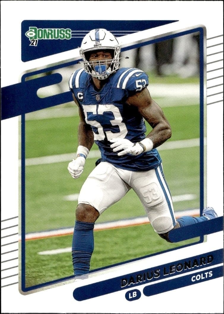 2021 Donruss Darius Leonard #149 trading card