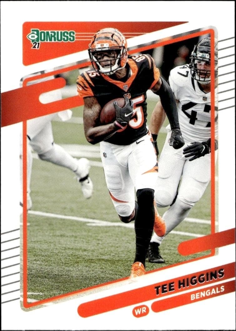 2021 Donruss Tee Higgins #213 trading card