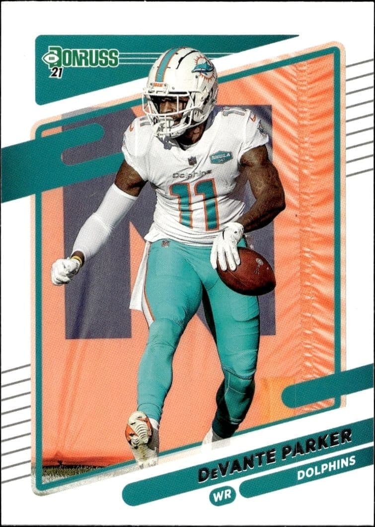 2021 Donruss DeVante Parker #63 trading card