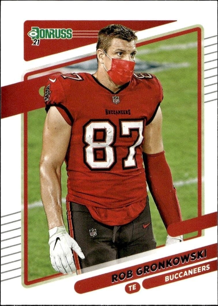 2021 Donruss Rob Gronkowski #104 trading card
