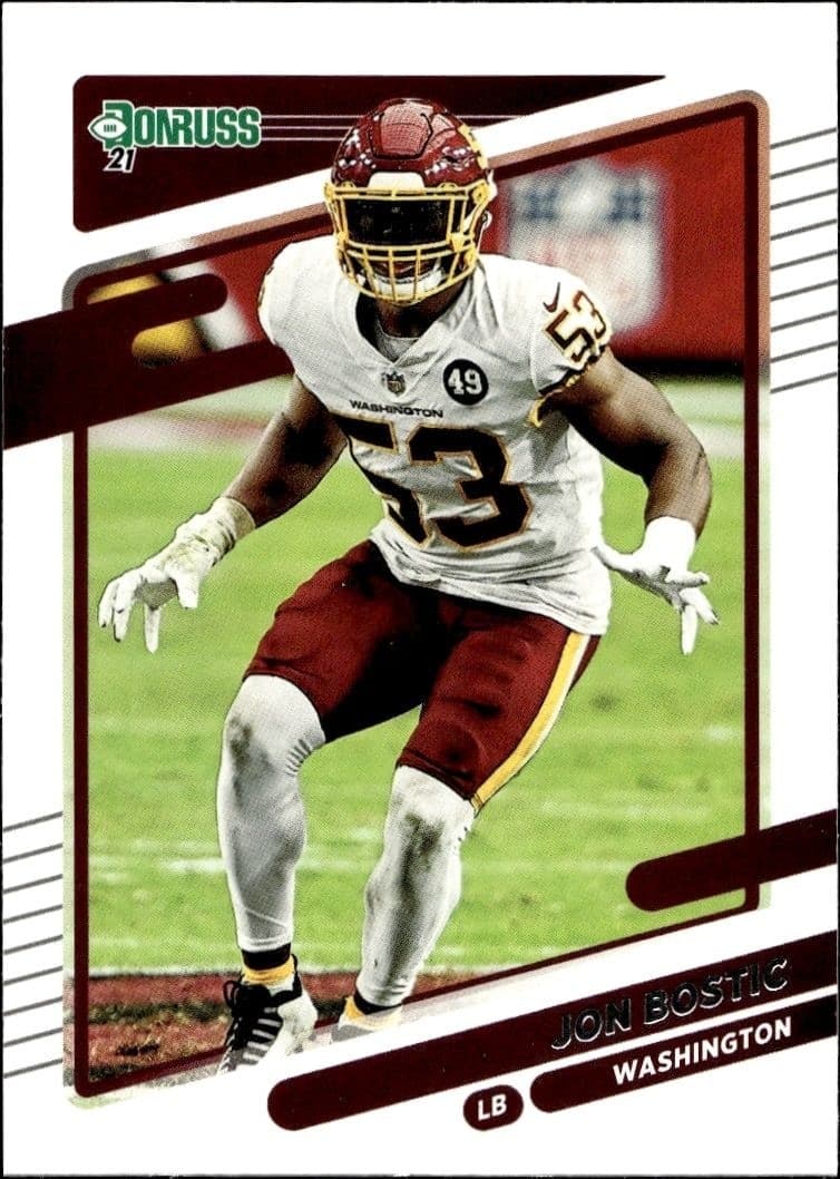 2021 Donruss Jon Bostic #10 trading card