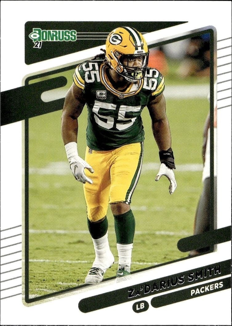 2021 Donruss Za'Darius Smith #159 trading card