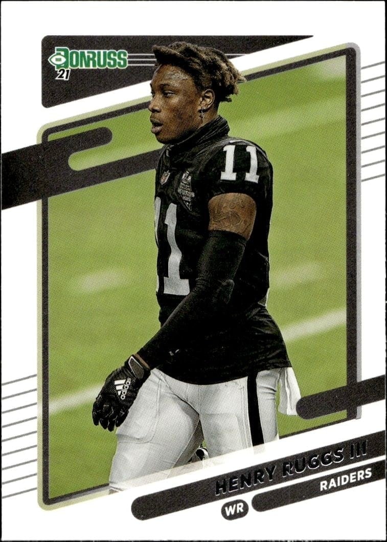 2021 Donruss Henry Ruggs III #90 trading card