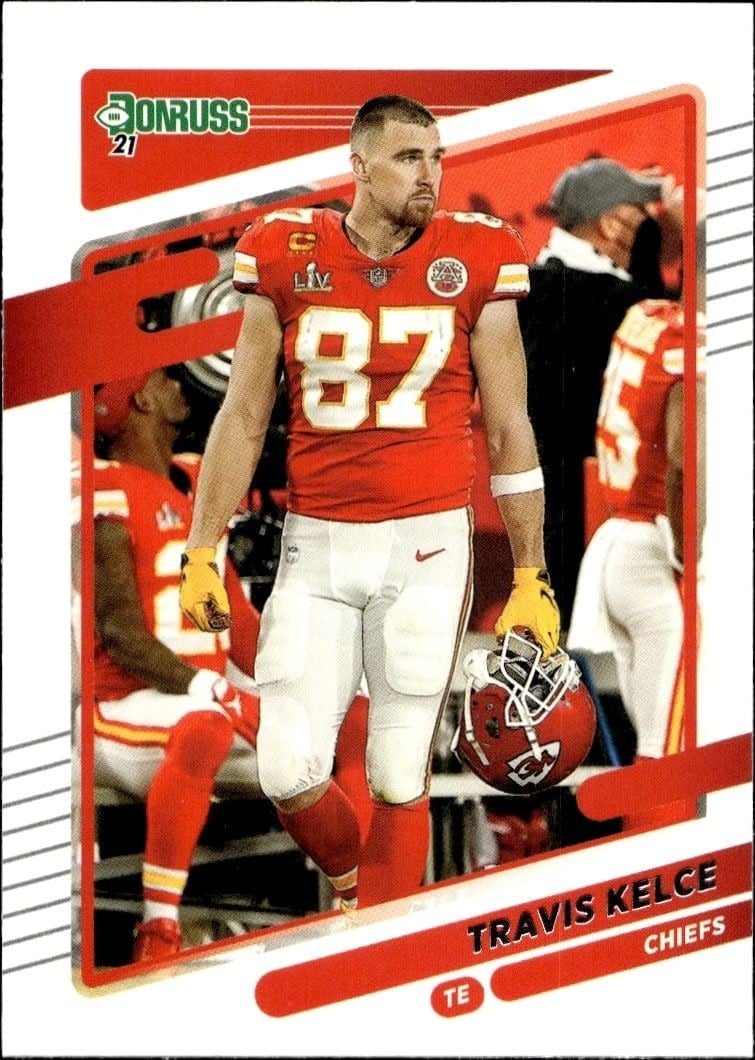 2021 Donruss Travis Kelce #118 trading card
