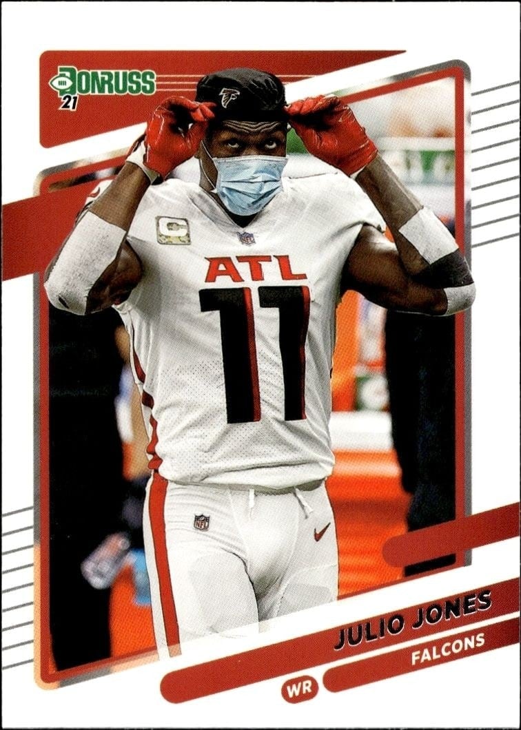 Julio Jones 2021 Donruss #233 Football Trading Card - Front 2021 Donruss Julio Jones #233 football trading card front