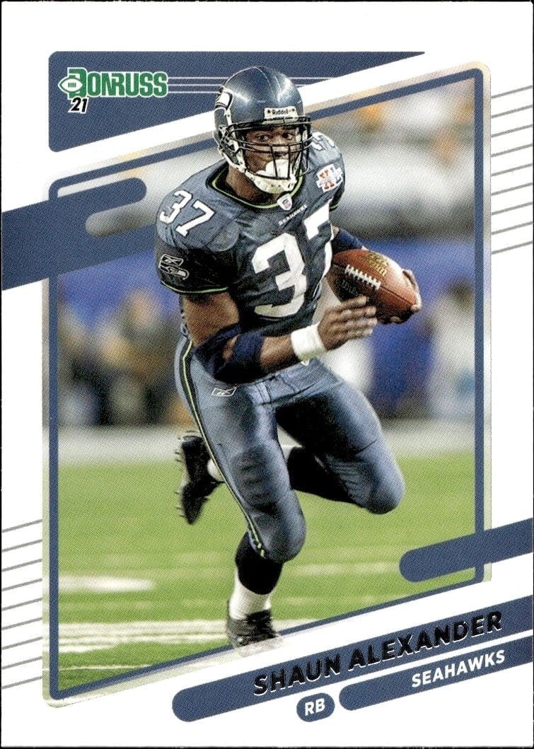 2021 Donruss Shaun Alexander #36 trading card
