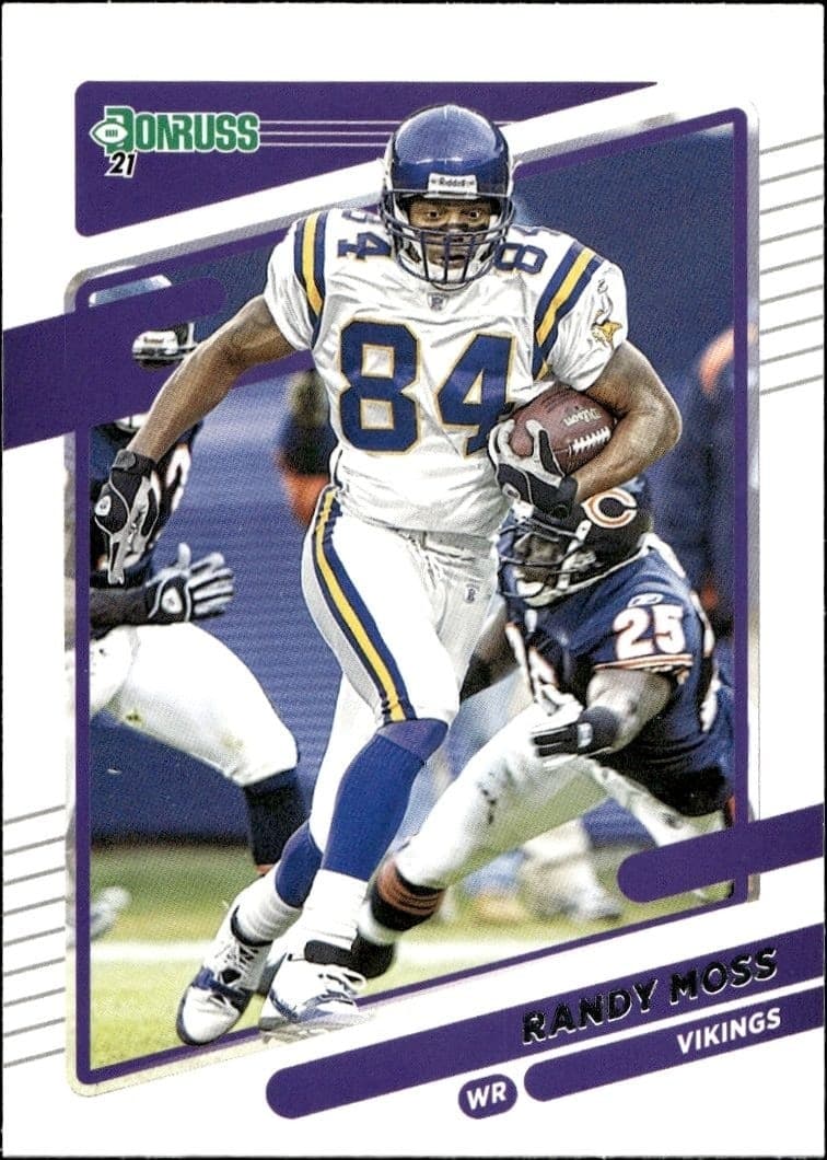 2021 Donruss Randy Moss #128 trading card