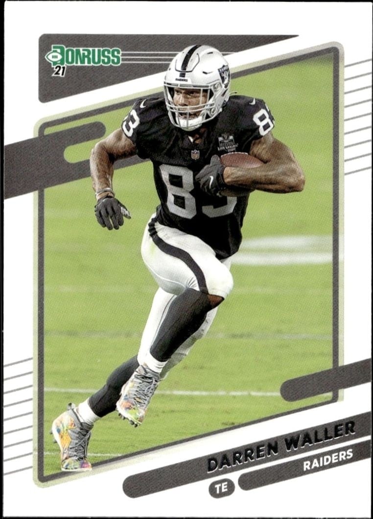 2021 Donruss Darren Waller #88 trading card