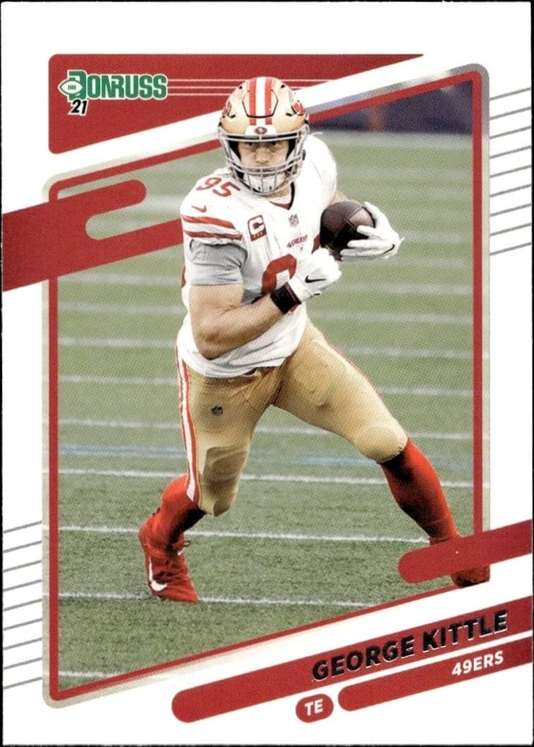 2021 Donruss George Kittle #54 trading card