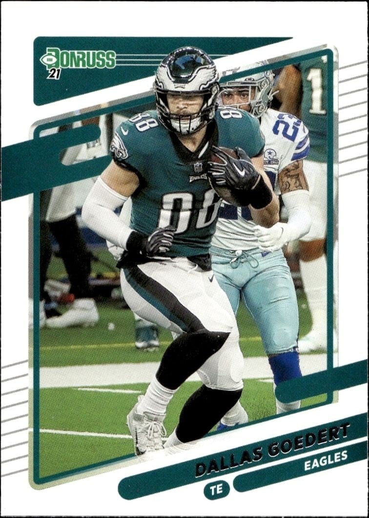 2021 Donruss Dallas Goedert #111 trading card