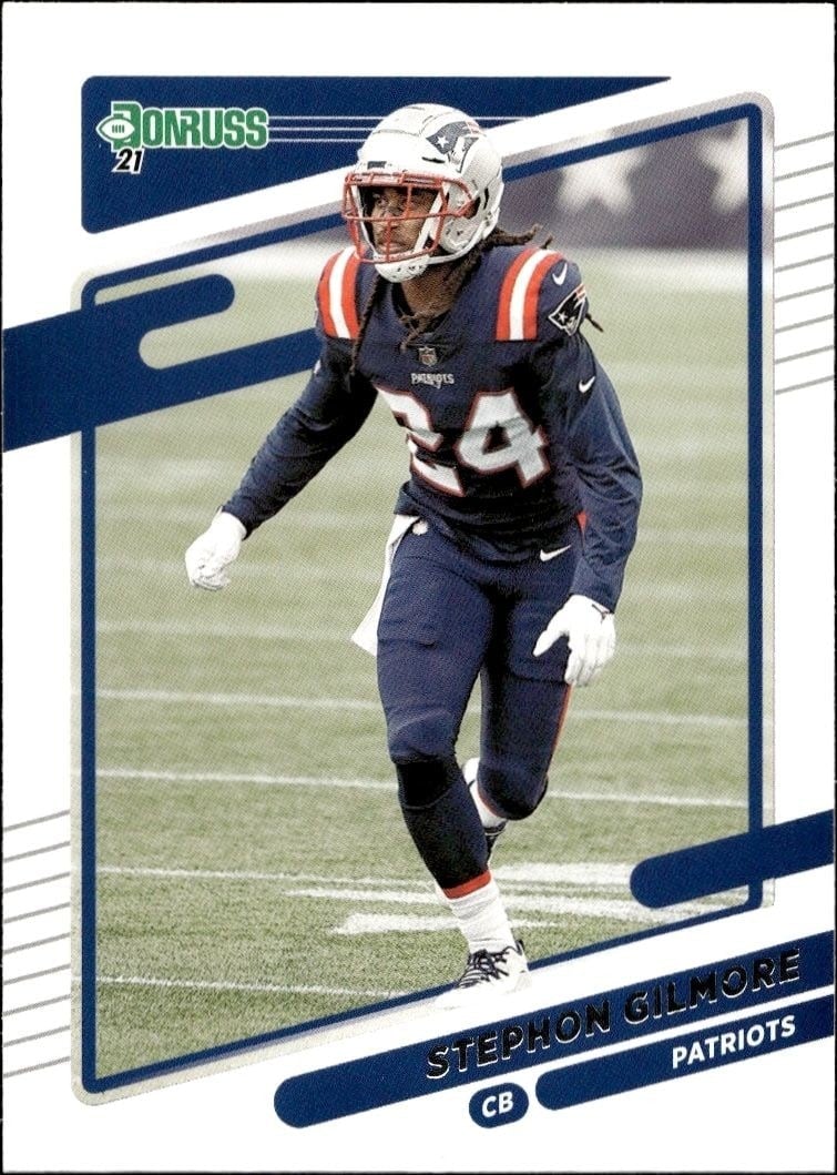 2021 Donruss Stephon Gilmore #52 trading card
