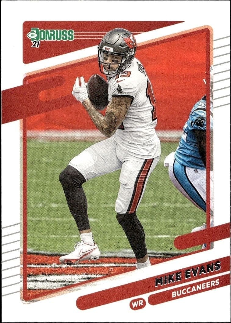 2021 Donruss Mike Evans #101 trading card