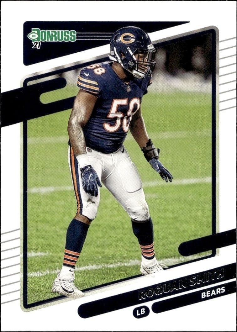Roquan Smith 2021 Donruss #209 Football Trading Card - Front 2021 Donruss Roquan Smith #209 football trading card front