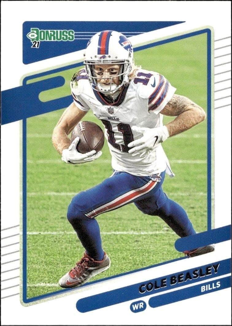 2021 Panini Donruss Cole Beasley #230 trading card