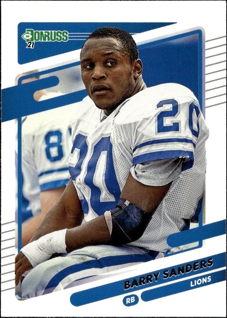 2021 Donruss Barry Sanders #173 trading card