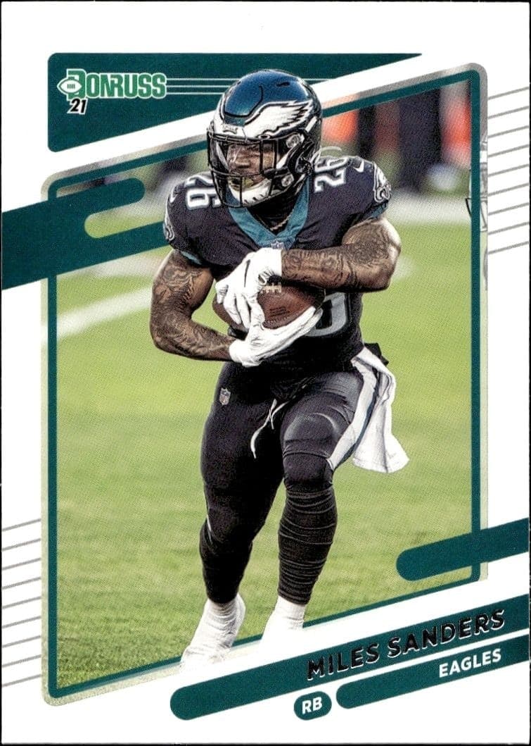 2021 Donruss Miles Sanders #109 trading card