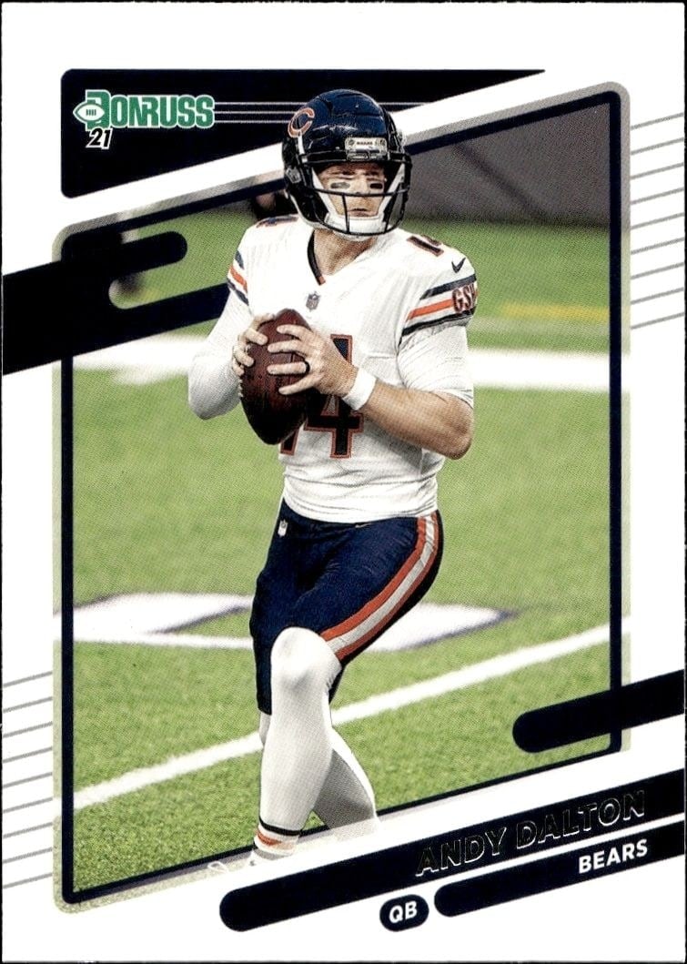Andy Dalton 2021 Donruss #206 Football Trading Card - Front 2021 Donruss Andy Dalton #206 football trading card front