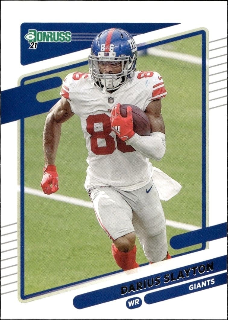 2021 Donruss Darius Slayton #80 trading card